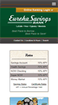 Mobile Screenshot of eurekasavings.com